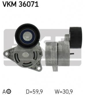 Роликовый модуль натяжителя ремня SKF VKM 36071