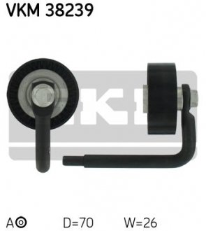 Натягувач ременя BMW 3/5/7/X5 "2,0-3,0 "98-05 SKF VKM38239