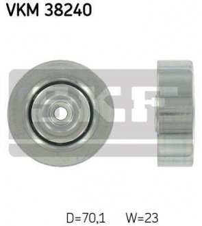 Ролик паразитний BMW/LAND ROVER/MG 3/5/7/X5/Freelander/Range Rover/MG ZT/MG ZT-/75 "2,0/3,0L "98>> SKF VKM 38240