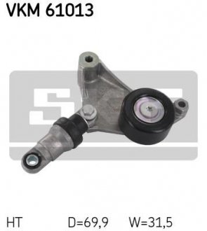 Натяжной ролик SKF VKM 61013