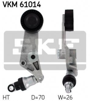 Натяжной ролик SKF VKM 61014