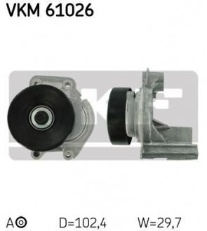 Роликовый модуль натяжителя ремня SKF VKM 61026