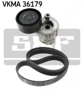 Роликовый модуль натяжителя ремня (ролик, ремень) SKF VKMA 36179