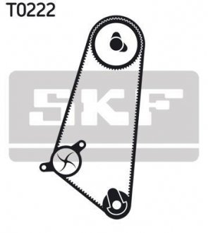 Ремкомплект ГРМ + помпа SEAT IBIZA 2"93-96 SKF VKMC01103