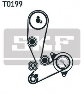 Водяна помпа з комплектом зубчатого ремня SKF VKMC02390