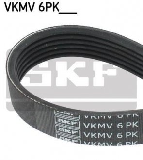Ремень генератора Doblo 1.6-2.0MJTD 2009 – без кондиционера SKF VKMV6PK1370