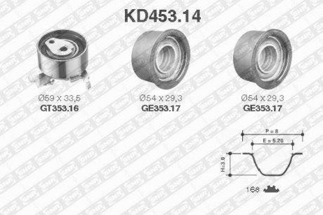 Автозапчастина SNR NTN KD453.14