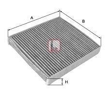 Фильтр салона VW/SEAT/SKODA/AUDI "1,2-1,5 "02-11 SOFIMA S4114CA