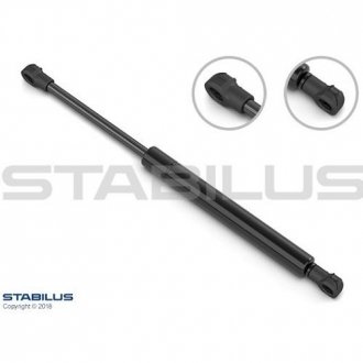 Амортизатор багажника, F=430N, L=49.95см, H=18см STABILUS 1493RQ