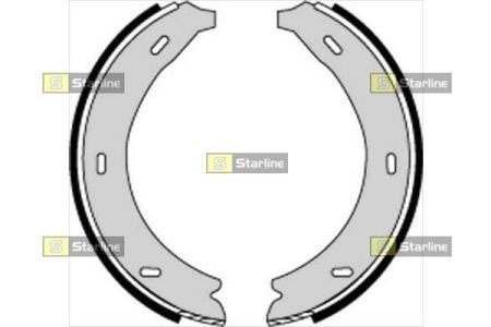 Гальмівні колодки барабанні STARLINE BC 07320