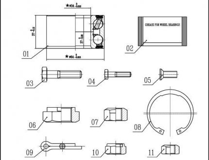 Підшипник колісний STARLINE LO 00593