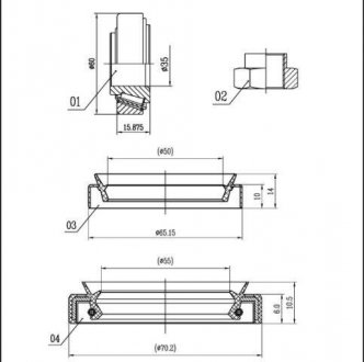 Підшипник колісний STARLINE LO 00687