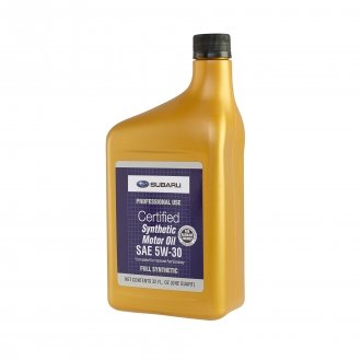 Масло моторное SYNTHETIC 5W-30 QT 0.946L SUBARU SOA427V1410