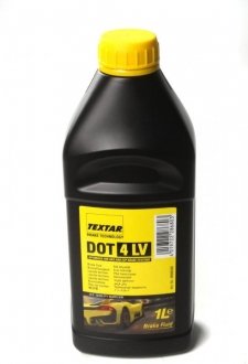 Тормозная жидкость DOT4 LV 1L TEXTAR 95006200