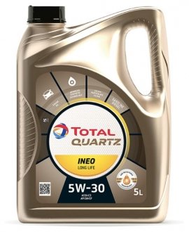 Олива двигуна 5w30 Quartz Ineo L Life (181712) 5л TOTAL 213819