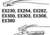 Щетка стеклоочистителя каркасная задняя 300mm (12\'\') ExactFit Rear MINI (R50, R53) (EX303B) Trico EX303 (фото 3)