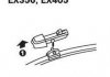 Щітка склоочисника каркасна задня 350mm (14'') ExactFit Rear Audi A1, A4, BMW X-5, Seat Alhambra (EX356B) Trico EX356 (фото 3)