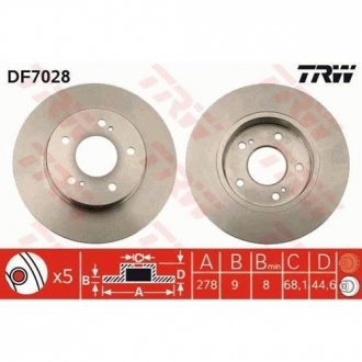 Автозапчасть TRW DF7028