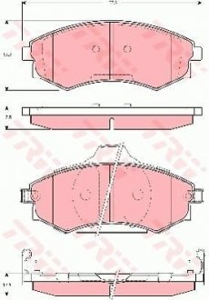 Автозапчасть TRW GDB3283