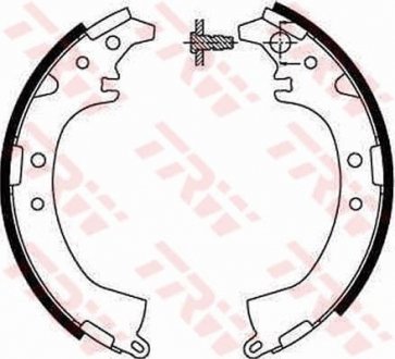 Тормозные колодки барабанные TRW GS8672