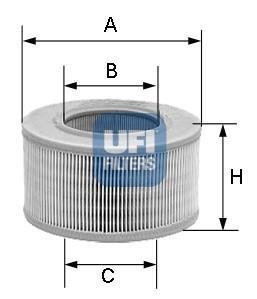 ВОЗДУШНЫЙ ФИЛЬТР UFI 27.177.00