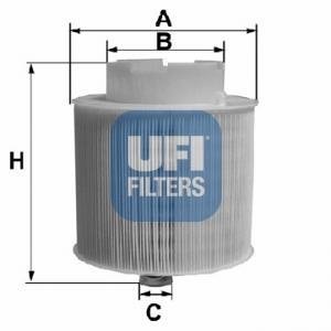 ВОЗДУШНЫЙ ФИЛЬТР UFI 27.598.00