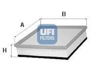 ВОЗДУШНЫЙ ФИЛЬТР UFI 30.082.00