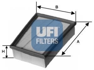 ВОЗДУШНЫЙ ФИЛЬТР UFI 30.132.00