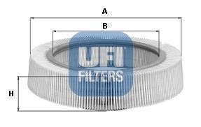 ВОЗДУШНЫЙ ФИЛЬТР UFI 30.896.00