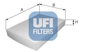 Фільтр салону UFI 53.058.00