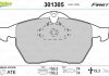 Тормозные колодки дисковые OPEL/SAAB Calibra/VectraB/900/9-3/9-5 "1,6-3,0 "F "92-09 Valeo 301305 (фото 1)