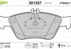 Тормозные колодки дисковые MERCEDES CLK/E-Class/SLK "2,0-3,0 "F "95-04 Valeo 301357 (фото 1)