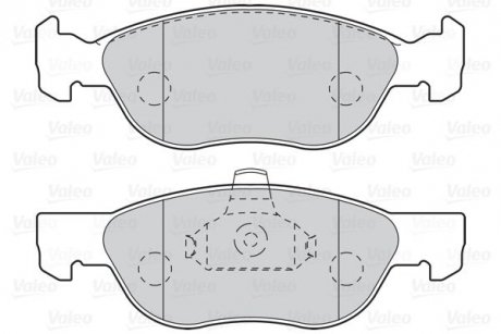 Тормозные колодки дисковые FIAT Punto/Punto Van "1,3-1,9 "F "99-09 Valeo 302104