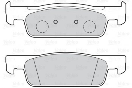 Гальмівні колодки дискові DACIA/RENAULT/SMART Logan/Sandero/Clio/Twingo/Fortwo/Forour "F "12>> Valeo 302150