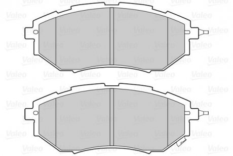 Тормозные колодки дисковые SUBARU Forester/Legact/Outback/Tribeca "1,6-3,6 "F "03>> Valeo 302312