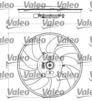 Автозапчастина Valeo 696349