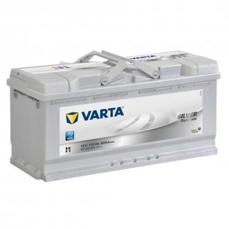 Аккумулятор 110Ah/920A(- +)EUR(L393 W175 H168 Th190) VARTA 610402092