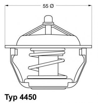 Термостат WAHLER 445083D (фото 1)