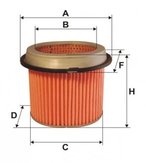 Фільтр повітря WIX FILTERS WA6108