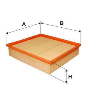 Фільтр повітряний WIX FILTERS WA6187 (фото 1)