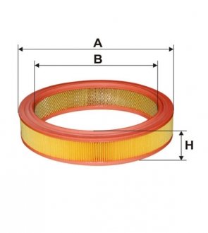 Фільтр повітряний (AR 306) WIX FILTERS WA6481