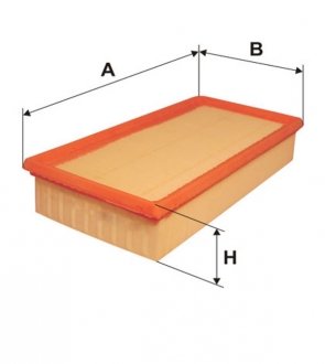 Фільтр повітряний WIX FILTERS WA6655 (фото 1)