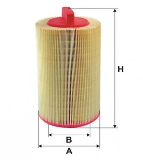 Фильтр воздушный Mercedes C (W203/C203/T203), C (W204/S204), CLC (CL203), CLK (A/C209), E (W/S211), E (W212), SLK (R171) WIX WIX FILTERS WA9443