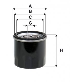 Фільтр масляний WIX FILTERS WL7119 (фото 1)