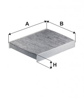 Фільтр салону вугільний WIX FILTERS WP2097