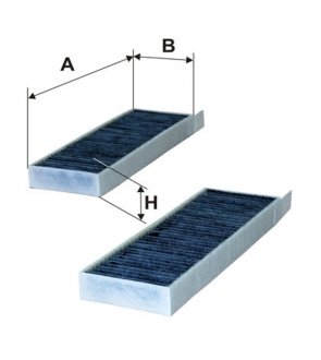 Фільтр салону вугільний WIX FILTERS WP9319 (фото 1)