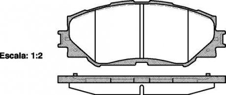 Гальмівні колодки WOKING P13323.00