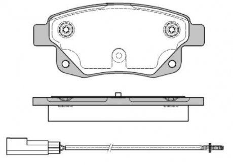 Гальмівні колодки WOKING P13523.01