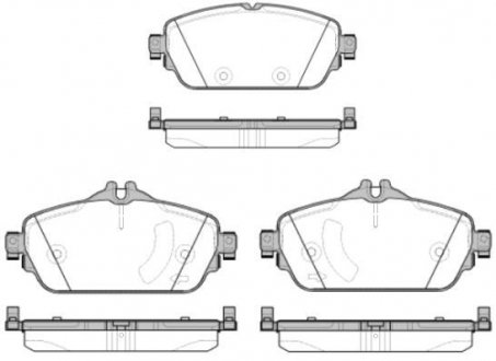 Гальмівні колодки WOKING P14923.08