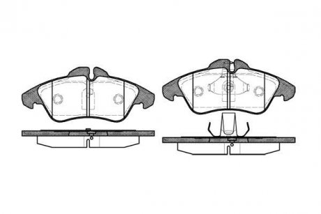 Гальмівні колодки WOKING P4783.00